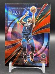 Anthony Edwards [Red] #12 Basketball Cards 2022 Panini Select Thunder Lane Prices