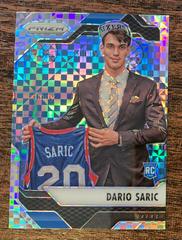 Dario Saric [Checkerboard] Basketball Cards 2016 Panini Prizm Prices