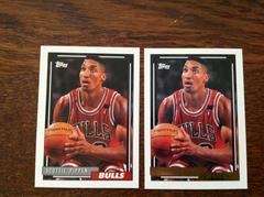Scottie Pippen #389 Basketball Cards 1992 Topps Gold Prices