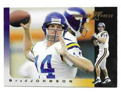 Brad Johnson #114 Football Cards 1997 Pinnacle X Press Prices