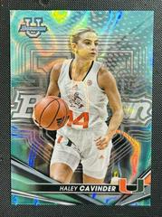 Haley Cavinder [Aqua Lava] #13 Basketball Cards 2022 Bowman University Best Prices