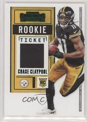 Chase Claypool Football Cards 2020 Panini Contenders Rookie Ticket Swatches Prices