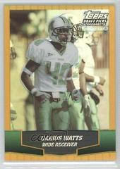 Darius Watts [Gold Chrome Refractor] #163 Football Cards 2004 Topps Draft Picks & Prospects Prices