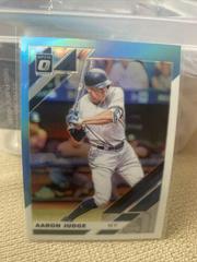 Aaron Judge [Carolina Blue and White] #121 Baseball Cards 2019 Panini Donruss Optic Prices