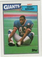 Terry Kinard Football Cards 1987 Topps Prices