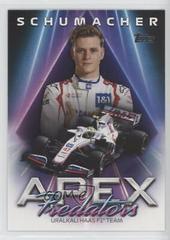 Mick Schumacher #AP-MS Racing Cards 2021 Topps Formula 1 Apex Predators Prices