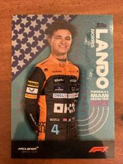 Lando Norris Racing Cards 2023 Topps Formula 1 Miami Grand Prix Prices
