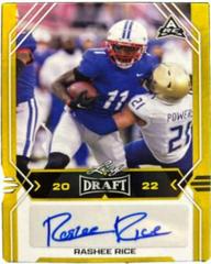 Rashee Rice [Gold] Football Cards 2022 Leaf Draft Autographs Prices