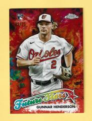 Gunnar Henderson [Orange] #FS-18 Baseball Cards 2023 Topps Chrome Future Stars Prices