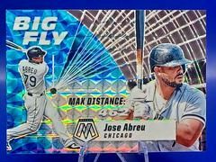Jose Abreu [Reactive Blue] Baseball Cards 2021 Panini Mosaic Big Fly Prices