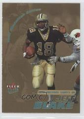 Jeff Blake [Gold Medallion] Football Cards 2001 Ultra Prices