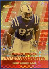 Reggie Wayne [Xfractor] #FM-RW Football Cards 2008 Topps Finest Moments Prices