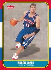 Brook Lopez Basketball Cards 2008 Fleer 1986-87 Rookies Prices