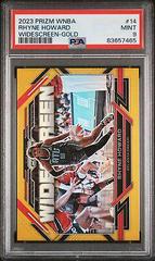 Rhyne Howard [Gold] #14 Basketball Cards 2023 Panini Prizm WNBA Widescreen Prices