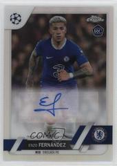 Enzo Fernandez #CA-EF Soccer Cards 2022 Topps Chrome UEFA Club Competitions Autographs Prices