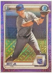 Bobby Witt Jr. [Purple Refractor Mega Box Mojo] Baseball Cards 2020 Bowman Chrome Prospects Prices