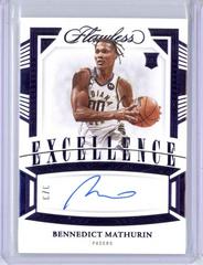 Bennedict Mathurin [Amethyst] #37 Basketball Cards 2022 Panini Flawless Excellence Signature Prices