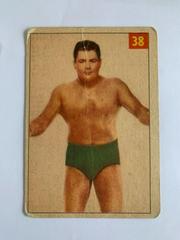 Larry Moquin [Lucky Premium Back] #38 Wrestling Cards 1954 Parkhurst Prices