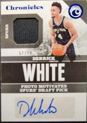 Derrick White [Blue] #CA-DWT Basketball Cards 2017 Panini Chronicles Autographs Prices