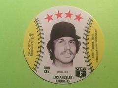 Ron Cey Baseball Cards 1977 Detroit Caesars Discs Prices