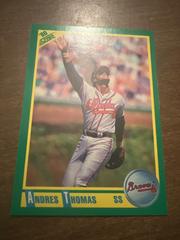 andres thomas #99 Baseball Cards 1990 Score Prices