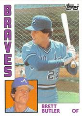 Brett Butler Baseball Cards 1984 Topps Prices