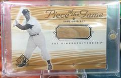Joe DiMaggio #JoD Baseball Cards 2001 SP Game Bat Piece of the Game Prices
