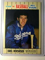 Orel Hershiser #18 Baseball Cards 1990 Fleer Baseball All-Stars Prices