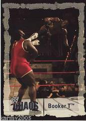 Booker T #13 Wrestling Cards 2004 Fleer WWE Chaos Prices