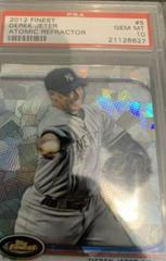 Derek Jeter [Atomic Refractor] #5 Baseball Cards 2012 Finest Prices
