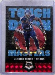 Derrick Henry [Blue Fluorescent] #TM19 Football Cards 2020 Panini Mosaic Touchdown Masters Prices