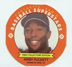 Kirby Puckett Baseball Cards 1988 Fantastic Sam's Discs Prices