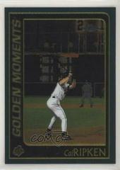 Cal Ripken Jr. #309 Baseball Cards 2001 Topps Chrome Prices