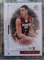 Klay Thompson Basketball Cards 2011 SP Authentic Prices