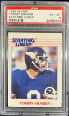 Tommy Kramer Football Cards 1988 Kenner Starting Lineup Prices