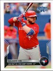 Alejandro Kirk #ASG-1 Baseball Cards 2022 Topps Now All Star Game Prices