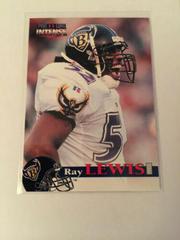 Ray Lewis Football Cards 1996 Pro Line II Intense Prices
