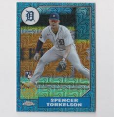 Spencer Torkelson [Blue] Baseball Cards 2022 Topps Update 1987 Chrome Prices