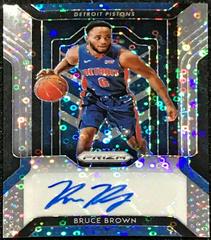 Bruce Brown #FRBRN Basketball Cards 2018 Panini Prizm Fast Break Rookie Autographs Prices