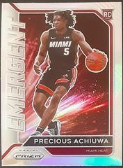 Precious Achiuwa [Silver] Basketball Cards 2020 Panini Prizm Emergent Prices