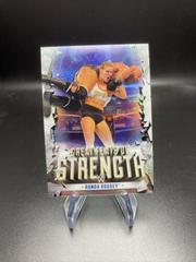Ronda Rousey Picks Up Triple H Wrestling Cards 2021 Topps Chrome WWE Great Feats of Strength Prices