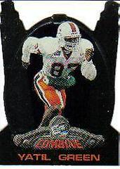Yatil Green Football Cards 1997 Press Pass Combine Prices
