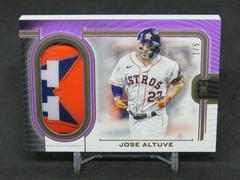 Jose Altuve [Purple Team Logo] #DHC-JA Baseball Cards 2023 Topps Definitive Helmet Collection Prices