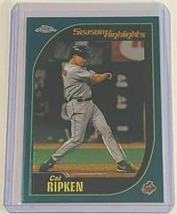 Cal Ripken Jr. #312 Baseball Cards 2001 Topps Chrome Prices