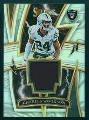 Charles Woodson #SP-CWO Football Cards 2021 Panini Select Sparks Relics Prices