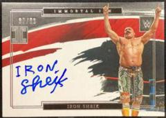 Iron Sheik Wrestling Cards 2022 Panini Impeccable WWE Immortal Ink Autographs Prices