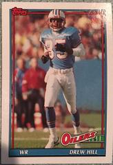 Drew Hill #231 Football Cards 1991 Topps Prices