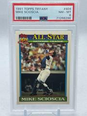 Mike Scioscia #404 Baseball Cards 1991 Topps Tiffany Prices