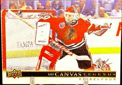 Ed Belfour Hockey Cards 2020 SP Signature Edition Legends UD Canvas Prices