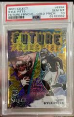 Kyle Pitts [Gold] Football Cards 2021 Panini Select Future Franchise Prices